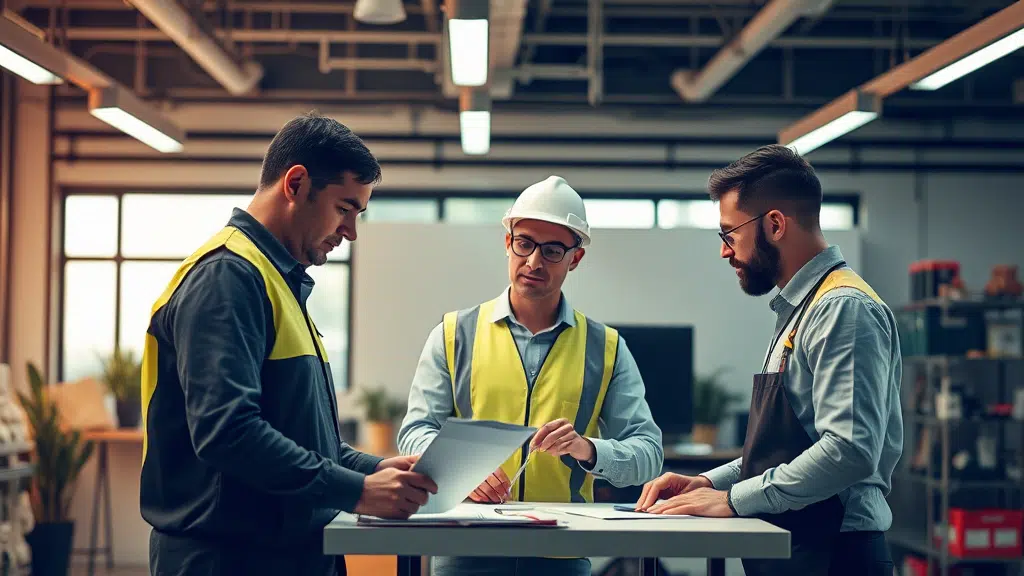 personnes qui travaillent en entreprise
