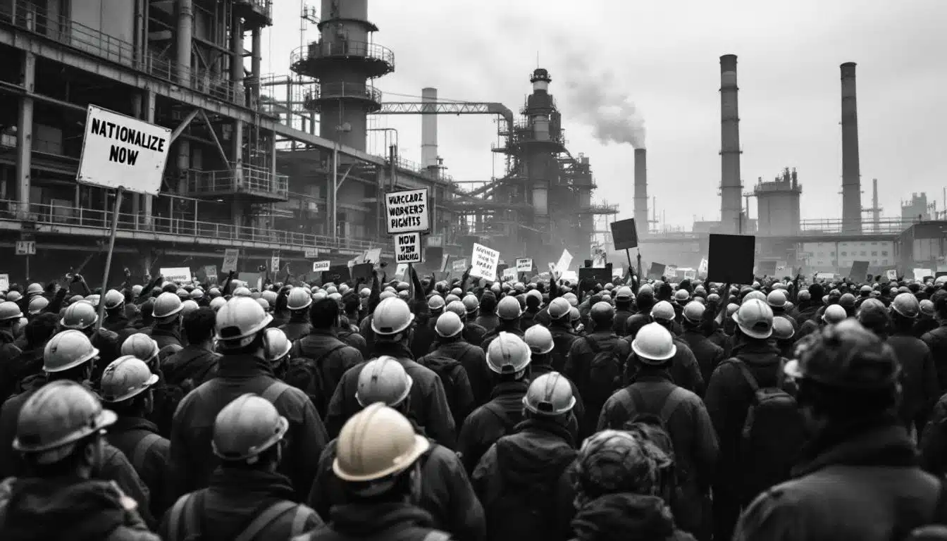 découvrez comment les salarié·es deviennent les héros de l'industrie en crise en sauvant six entreprises grâce à leur engagement et leur détermination.