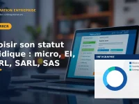 Choisir son statut juridique : micro, EI, EURL, SARL, SAS