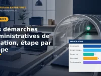 Les démarches administratives de création, étape par étape