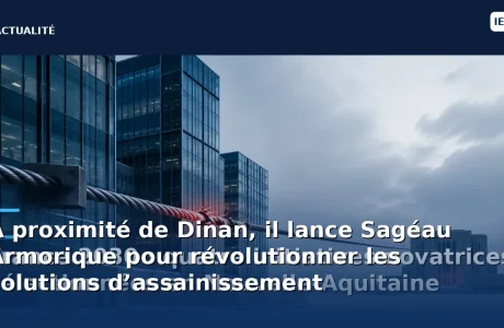 À proximité de Dinan, il lance Sagéau Armorique pour révolutionner les solutions d’assainissement
