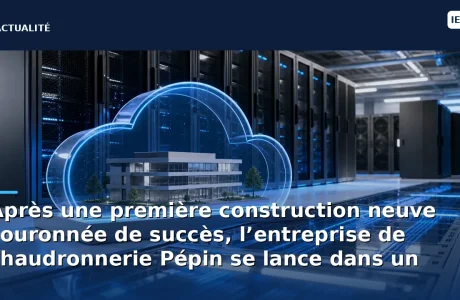Après une première construction neuve couronnée de succès, l’entreprise de chaudronnerie Pépin se lance dans un…