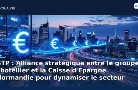 BTP : Alliance stratégique entre le groupe Lhotellier et la Caisse d'Épargne Normandie pour dynamiser le secteur