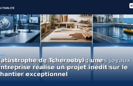 Catastrophe de Tchernobyl : une entreprise réalise un projet inédit sur le chantier exceptionnel