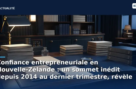 Confiance entrepreneuriale en Nouvelle-Zélande : un sommet inédit depuis 2014 au dernier trimestre, révèle une étude…