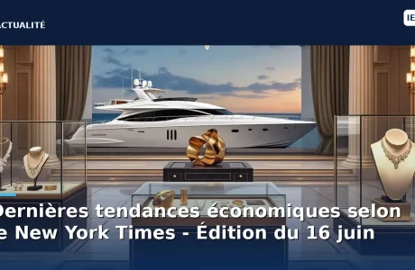 Dernières tendances économiques selon le New York Times - Édition du 16 juin