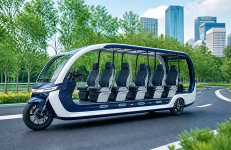 Des vélos électriques innovants pour neuf passagers : découvrez où naîtront les véhicules du futur