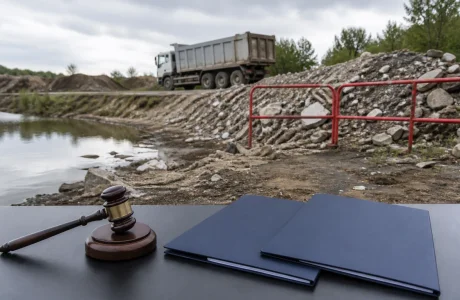 Déversement illégal de gravats dans un plan d’eau : deux entreprises sommées de cesser, sanction de 45 000 euros…