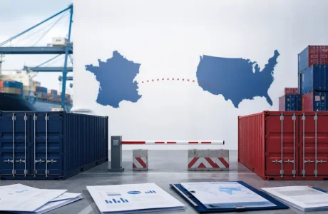découvrez comment près de 2.000 entreprises françaises sont menacées par des droits de douanes additionnels sur le marché américain. analyse des impacts économiques et des stratégies d'adaptation face à cette situation critique.