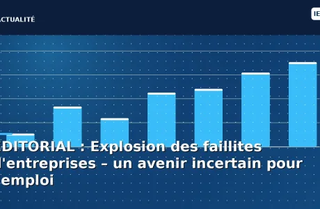 ÉDITORIAL : Explosion des faillites d'entreprises – un avenir incertain pour l'emploi