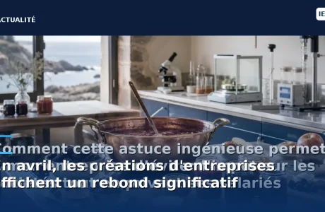 En avril, les créations d'entreprises affichent un rebond significatif