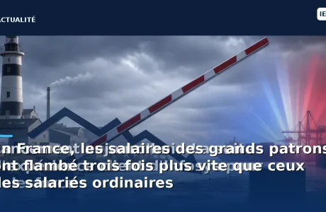 En France, les salaires des grands patrons ont flambé trois fois plus vite que ceux des salariés ordinaires