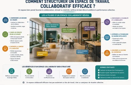 Comment structurer un espace de travail collaboratif efficace ?