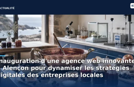 Inauguration d'une agence web innovante à Alençon pour dynamiser les stratégies digitales des entreprises locales