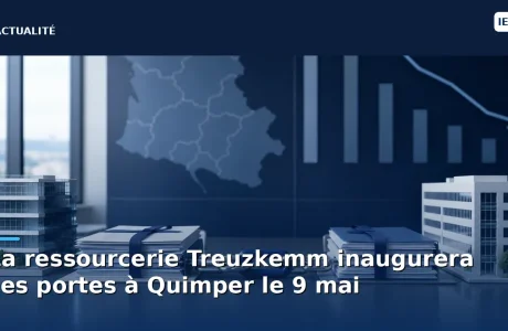La ressourcerie Treuzkemm inaugurera ses portes à Quimper le 9 mai