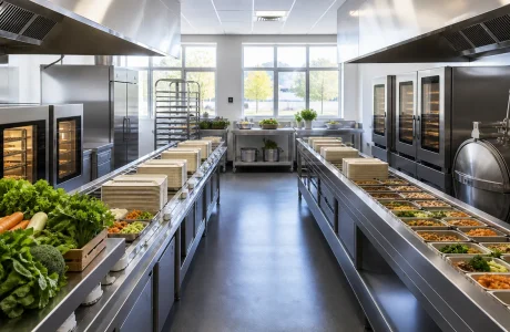 La Saprena, entreprise adaptée, double sa production de repas grâce à une nouvelle cuisine innovante à proximité
