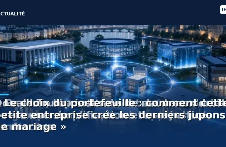 « Le choix du portefeuille : comment cette petite entreprise crée les derniers jupons de mariage »
