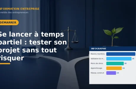 Se lancer à temps partiel : tester son projet sans tout risquer