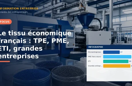 Le tissu économique français : TPE, PME, ETI, grandes entreprises