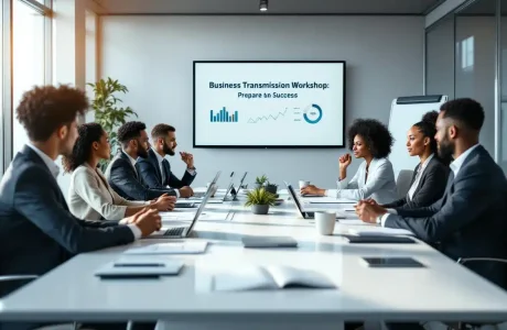 participez à notre atelier essentiel sur la transmission d'entreprise pour bien préparer et réussir la cession de votre activité.