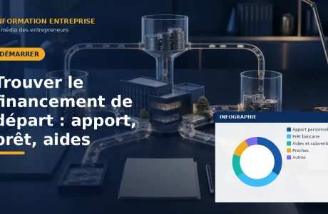 Trouver le financement de départ : apport, prêt, aides