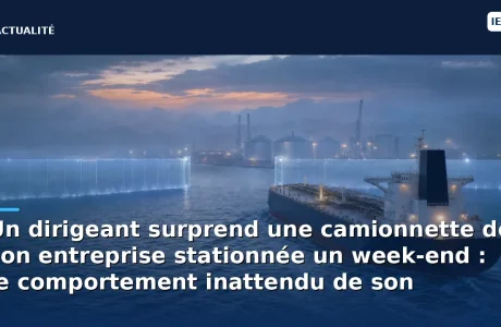 Un dirigeant surprend une camionnette de son entreprise stationnée un week-end : le comportement inattendu de son…
