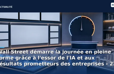 découvrez comment wall street s'épanouit grâce à l'essor de l'intelligence artificielle et aux résultats financiers optimistes des entreprises ce 22 janvier 2025. une analyse des facteurs clés qui dynamisent le marché boursier.