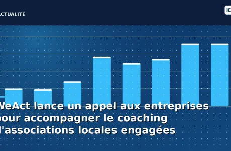 WeAct lance un appel aux entreprises pour accompagner le coaching d'associations locales engagées