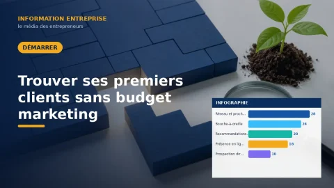 Trouver ses premiers clients sans budget marketing