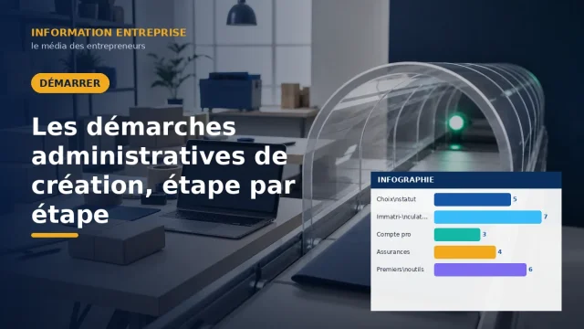 Les démarches administratives de création, étape par étape
