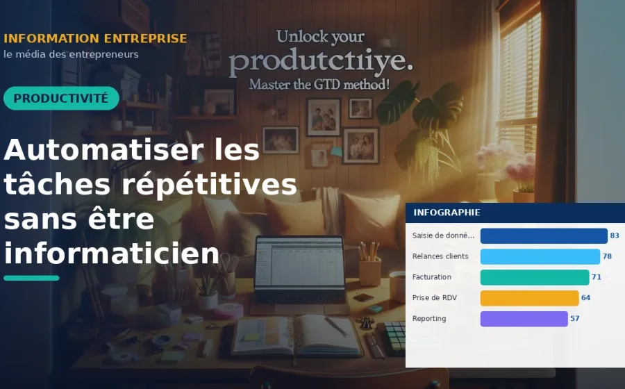 Automatiser les tâches répétitives sans être informaticien