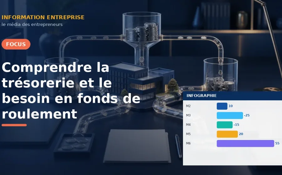 Comprendre la trésorerie et le besoin en fonds de roulement