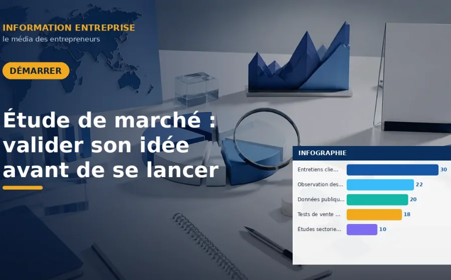 Étude de marché : valider son idée avant de se lancer
