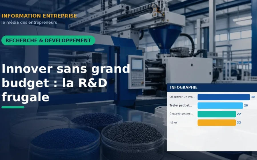 Innover sans grand budget : la R&D frugale