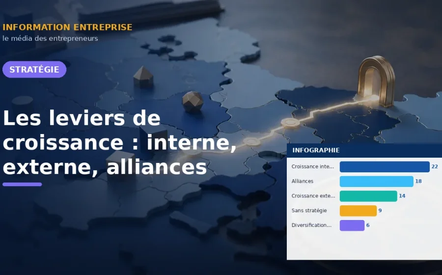Les leviers de croissance : interne, externe, alliances