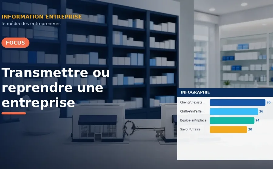 Transmettre ou reprendre une entreprise