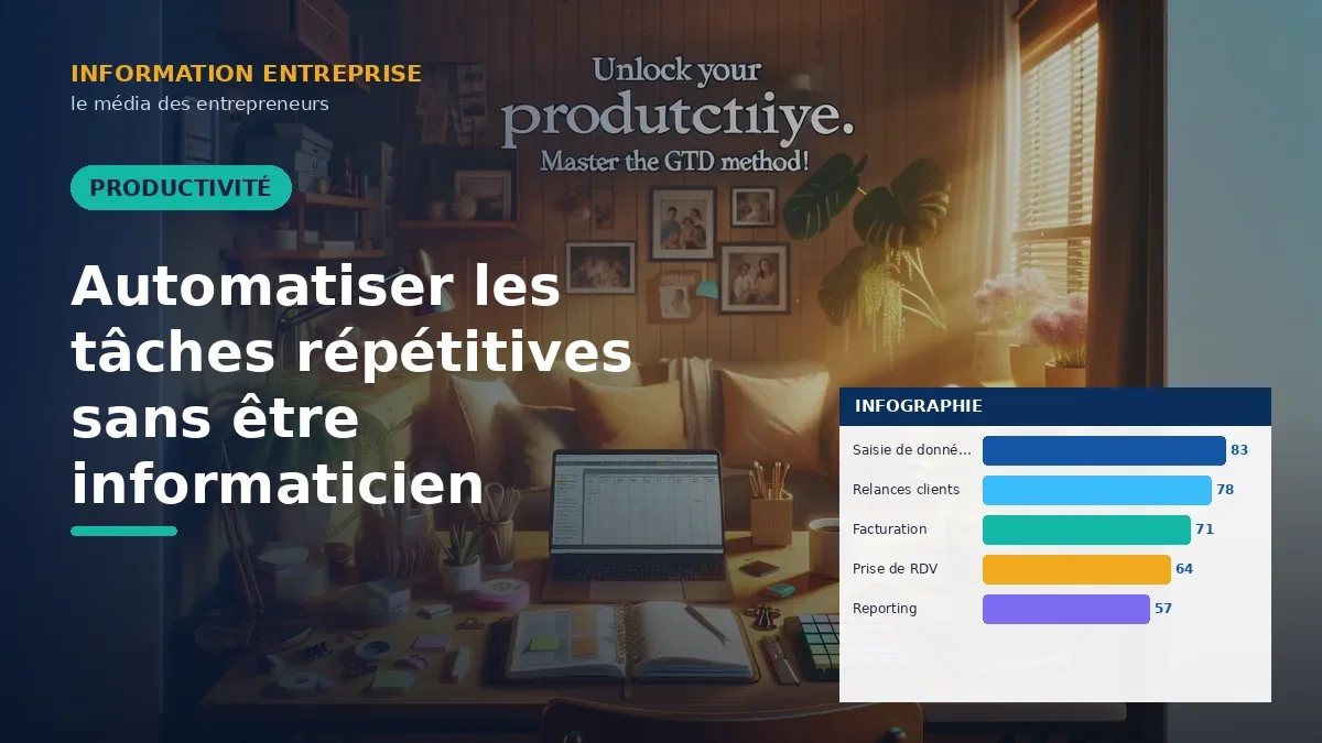 Automatiser les tâches répétitives sans être informaticien