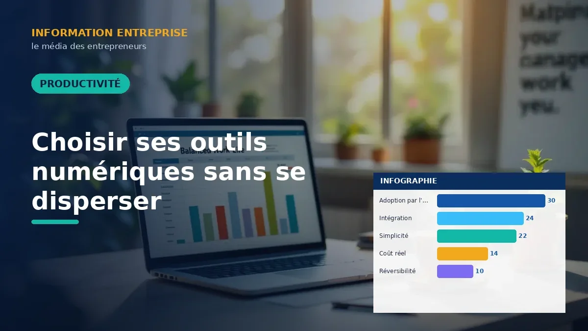 Choisir ses outils numériques sans se disperser