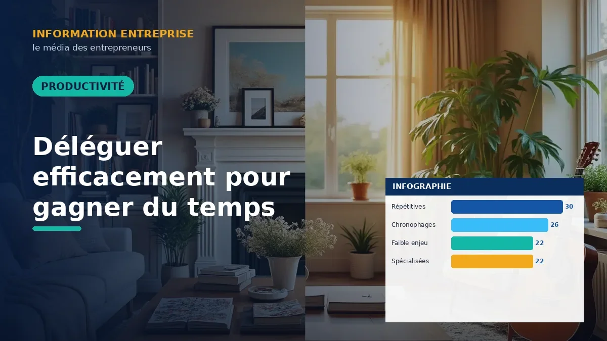 Déléguer efficacement pour gagner du temps