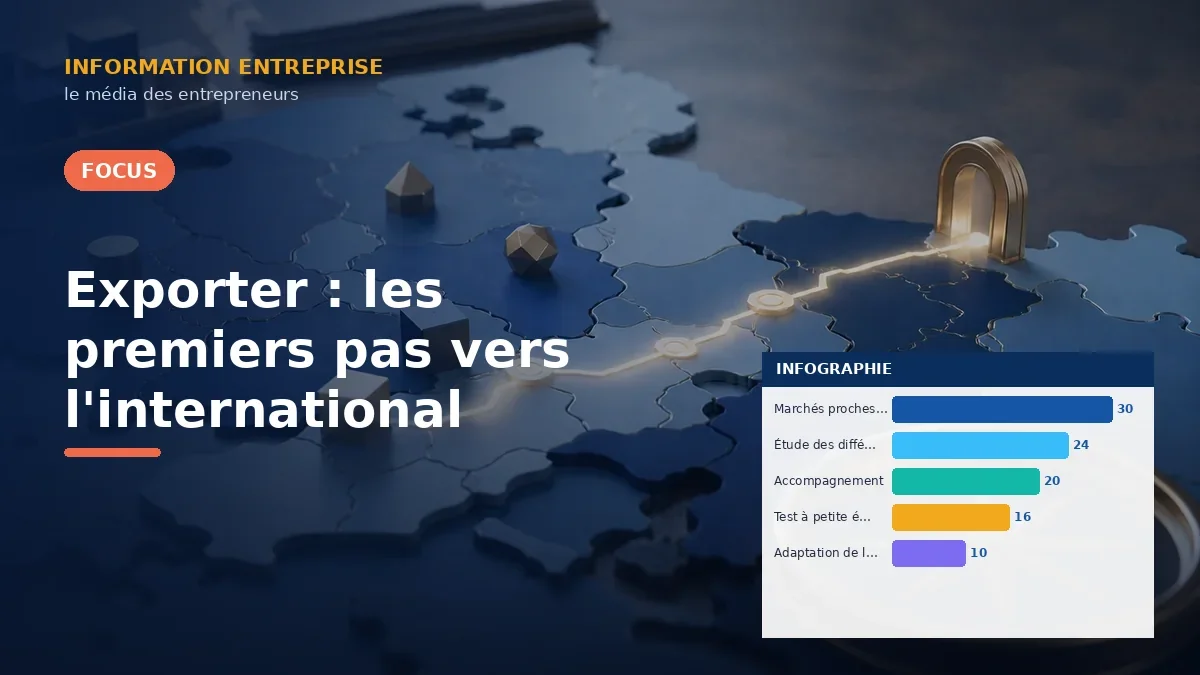 Exporter : les premiers pas vers l'international