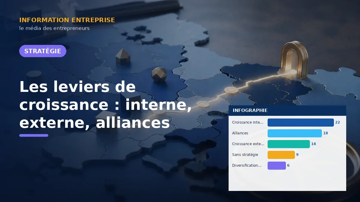 Les leviers de croissance : interne, externe, alliances
