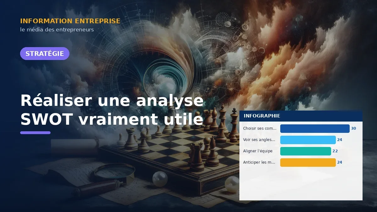 Réaliser une analyse SWOT vraiment utile