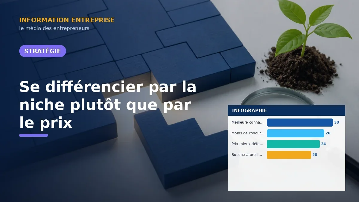 Se différencier par la niche plutôt que par le prix