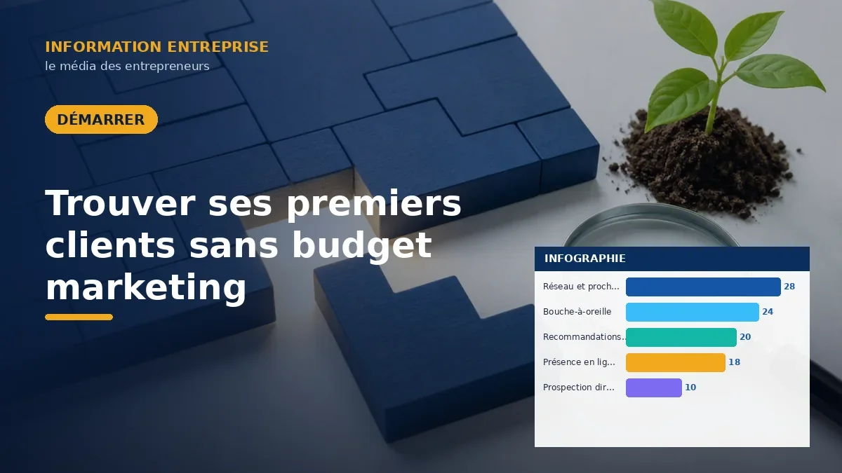 Trouver ses premiers clients sans budget marketing