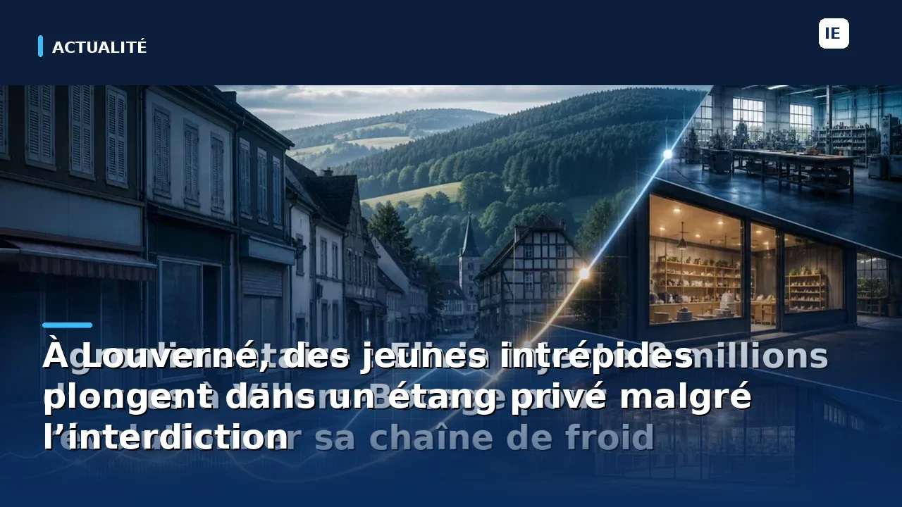 À Louverné, des jeunes intrépides plongent dans un étang privé malgré l’interdiction