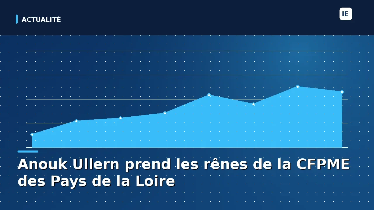 découvrez comment anouk ullern prend les rênes de la cfpme des pays de la loire, apportant son expertise et sa vision pour dynamiser l'entrepreneuriat local et soutenir les pme de la région.