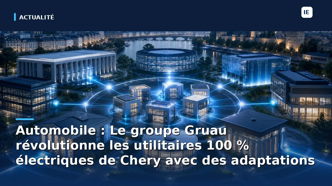 Automobile : Le groupe Gruau révolutionne les utilitaires 100 % électriques de Chery avec des adaptations innovantes