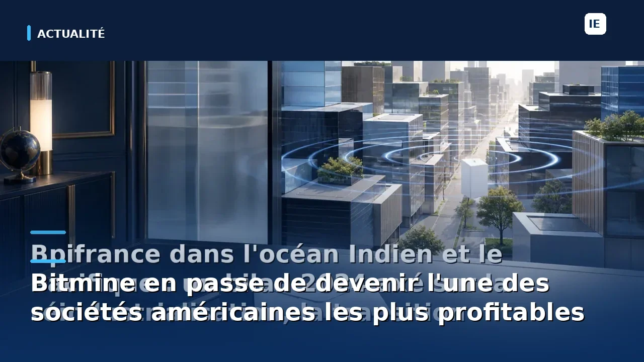 découvrez comment bitmine est en train de devenir l'une des sociétés américaines les plus profitables grâce à ses stratégies innovantes et sa croissance rapide.