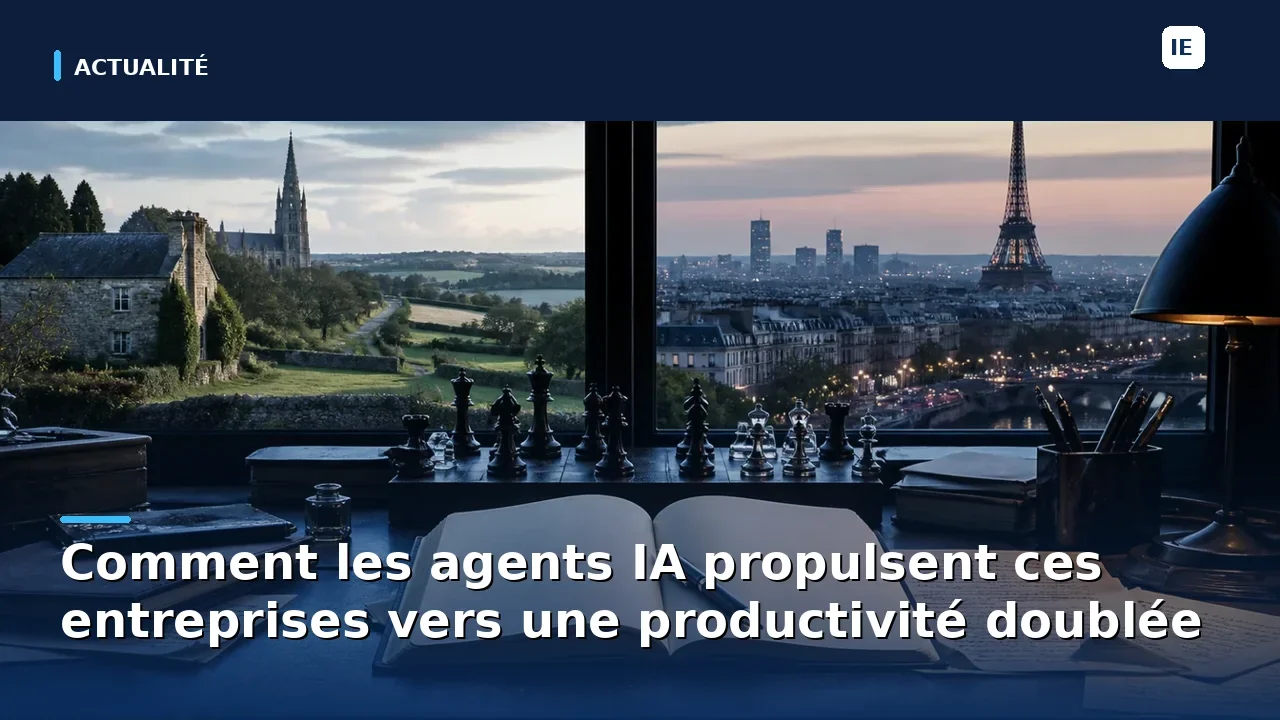 Comment les agents IA propulsent ces entreprises vers une productivité doublée