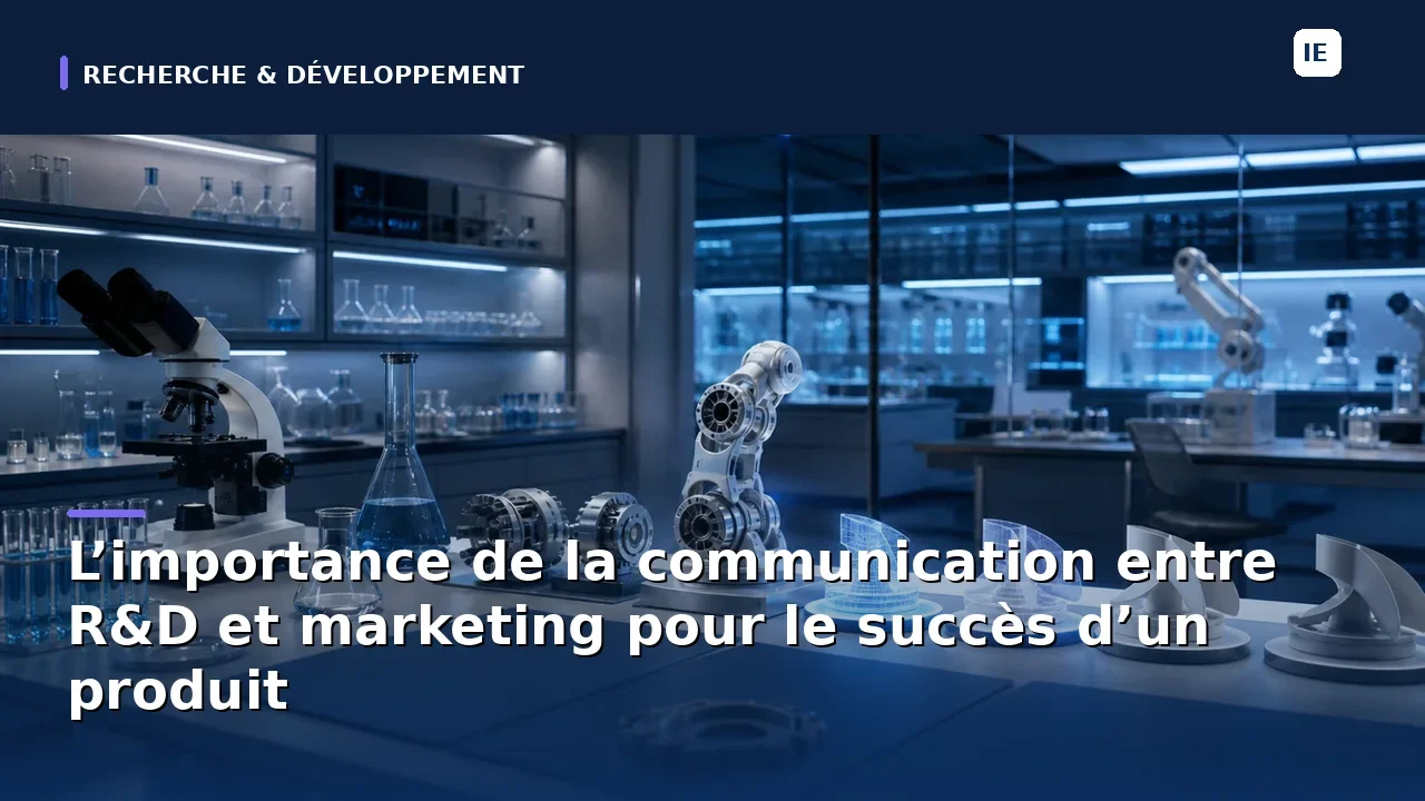 découvrez comment une communication efficace entre les équipes de recherche et développement (r&d) et de marketing est essentielle pour garantir le succès d'un produit. explorez les synergies, les défis et les meilleures pratiques pour maximiser l'impact de votre innovation sur le marché.